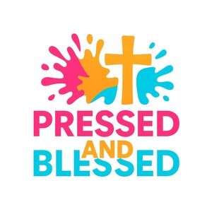 Vibrant Pink and Orange Logo Design with Energetic Burst